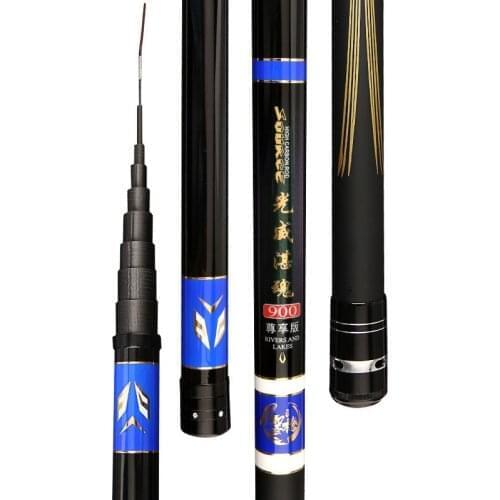 Deep water long-range throwing high carbon fishing rod 8m/9m/10m/11m/12m/13m/14m/15m long section light hard pole+spare hard tip