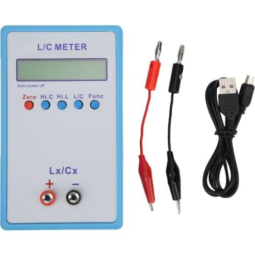 Inductance Capacitance Meter Handheld L/C Meter Electric ABS LCR Multimeter LC-200A Capacitance Multimeter
