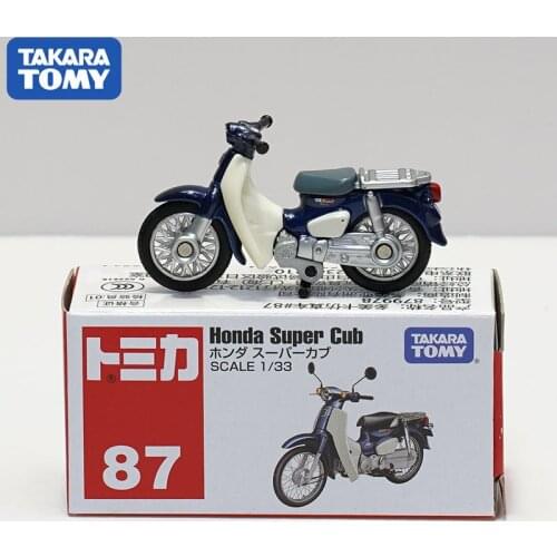 TAKARA TOMY Simulation Alloy Car Model 1/33 Boy Toy Ornament 87 Honda Motorcycle 879978