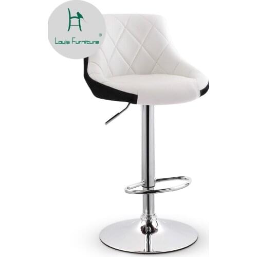 Louid Fashion Bar Chair Modern Simple Lift Home Stool Table Backrest Stool Creativity