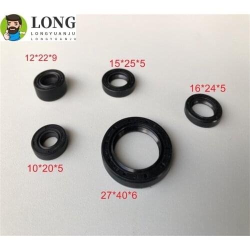 Motorcycle Full Complete Engine Oil Seal Rubber Gear Shaft Seal for Suzuki 125cc GN125 GN 125 GS125 GZ125 EN125 Engine Parts