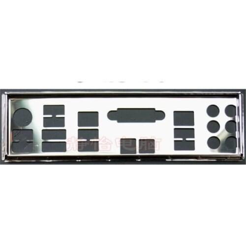 New I/O shield back plate of motherboard for P8Z77 WS just shield backplate Free shipping