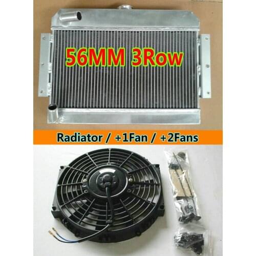 NEW Aluminum Radiator & FAN FOR ROVER MG B MGB GT NIB Roadster RD Top Fill 1968-1975 1.8L 1798cc Manual FIT 69 70 71 72 73 74