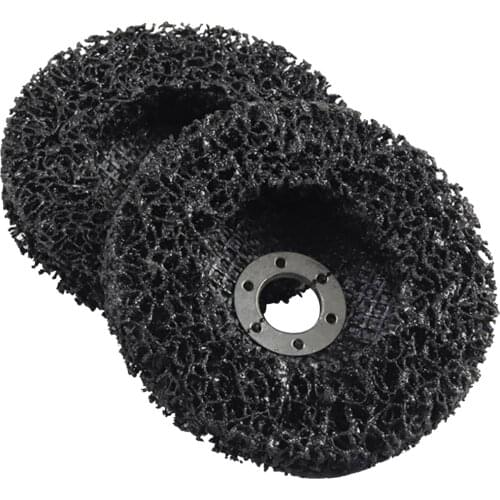 Sanding Wheel Paint Rust Removal Grinding Disc Stainless Steel Polishing Wheel Black 100mm 16mm Inner Hole