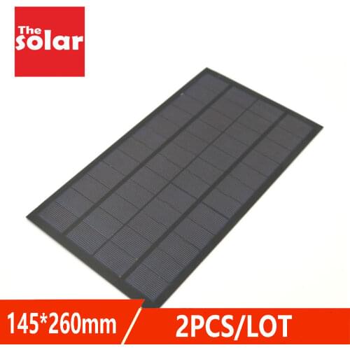 12V 7W Solar panel Polycrystalline DIY Battery Silicon Standard Epoxy Power Charge Module Solar Cell Mini