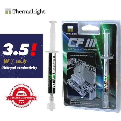 Thermalright CFIII CF3 4g Thermal Conductive Silicone Grease Cpu Graphics Card Thermal Paste Suitable For Desktop Notebooks