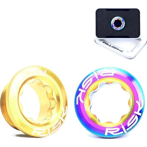 1pc M20X8mm Titanium Crankset Fixing Bolt Screw MTB Bike Bottom Bracket Chainwheel BB Cranks Arm Lid Bolt Mountain Bike Parts