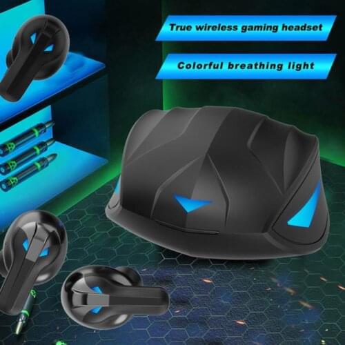 KINGSTAR TWS Bluetooth Gaming Headsets Touch Control Wireless Earphones Sports Waterproof Earbuds Noise Cancelling Headphones