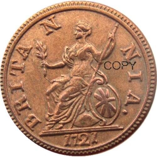 UK,1721,Browsing British Coins of George I,very rare copy coin