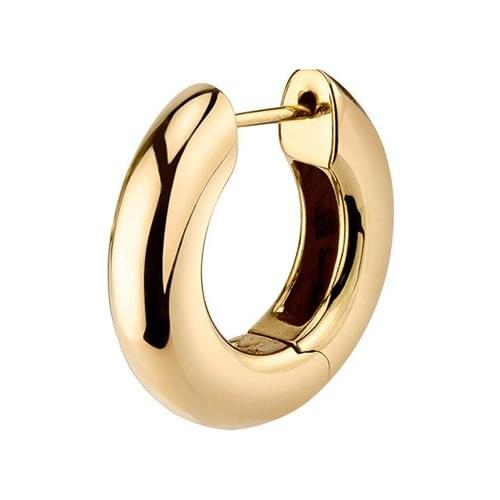 Hoop Earrings 2020 New Tidal Round Ornaments Retro Geometry European and American Earrings Women