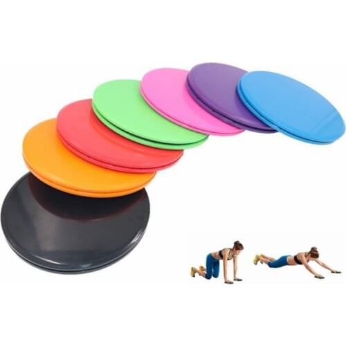 1 Pair Sliding Gliding Discs Fitness Disc Full Body Sport Trainers Core Slider Gliding Discs Yoga Training Exercise Equipment