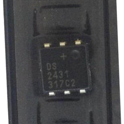 5pcs/lot DS2431P+T DS2431P DS2431 SOJ6 New original