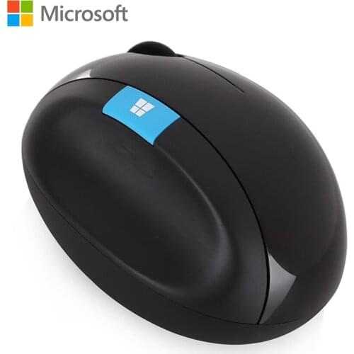 Microsoft Sculpt Ergonomic Mouse Wireless Mouse with 2.4GHz Blueshin Ergonomic Design for laptop pc office&home using