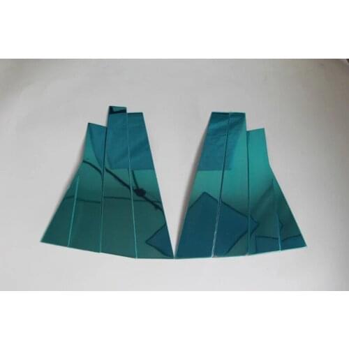 For Jeep Cherokee 2014 2015 Stainless Steel Center Pillars Automobile Window Pillar Posts Garnish Car Accessories