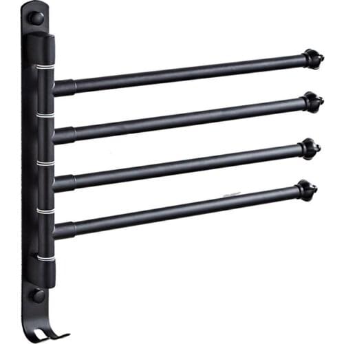 2/4 Poles Towel Holder Towel Holder Bathroom Kitchen Bathroom Towel Rack Towel Rack Wall Mounted Towel Holder with 2 Hooks