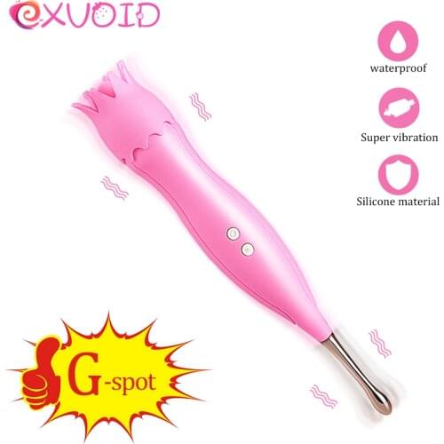 EXVOID Tounge Vibrator Nipple Licking Dildo Vibrators for Women Sex Shop G Spot Massager Clitoris Stimulator Sex Toys For Woman