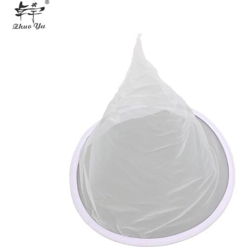 Bee Honey Flow Filter 150 Mesh Cone-Shape Beekeeping Strainer Fiber Precision Screener Special Tools Garden Supplies Apiculture