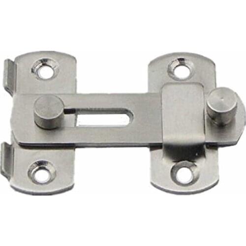 Hot 20x50x70mm Stainless Steel Home Safety Gate Door Bolt Latch Slide Lock Hardware