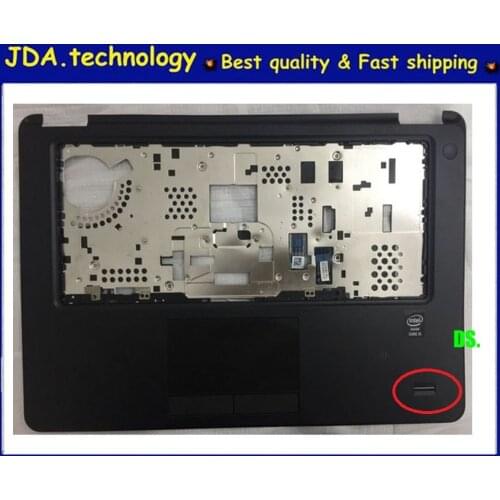 MEIARROW New/Orig Palmrest topcase for DELL Latitude E7450 upper cover Touchpad Fingerprint Biometric Reader 6568K