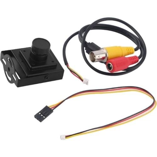 Mini HD 1/3" 3.6mm 700TVL CCD IR Wide Angle Lens FPV Home Security Camera PAL