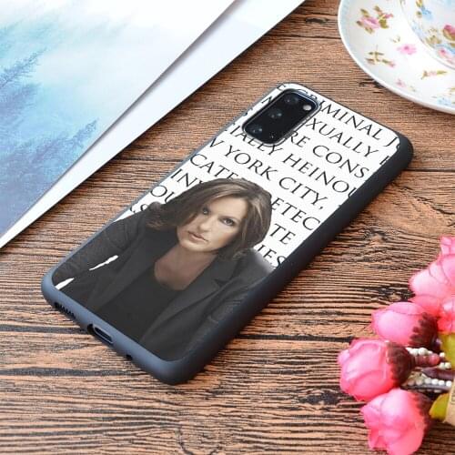 For Samsung Galaxy Benson And Svu Intro Print Soft Matt Phone Case