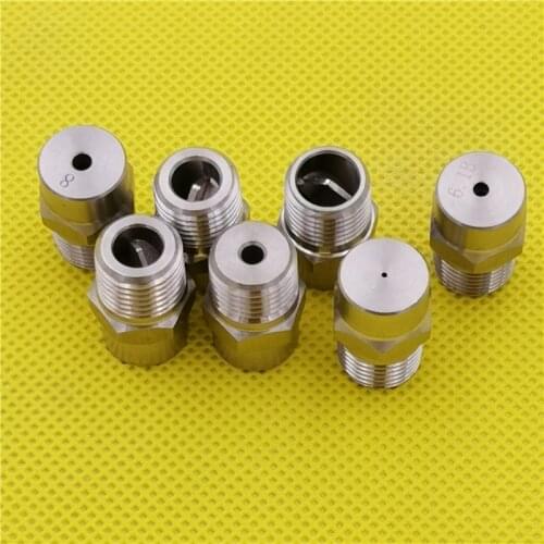Stainless steel full cone spray nozzle standard angle solid cone spray nozzle factory cleaning humidify