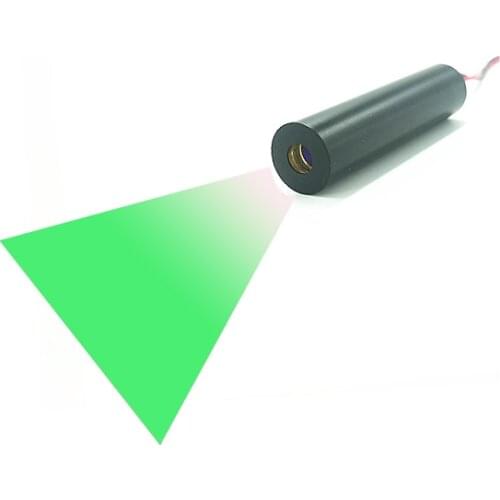 Industrial 515nm/520nm 30mW green laser line module 90 degree green 520nm 515nm laser line generator