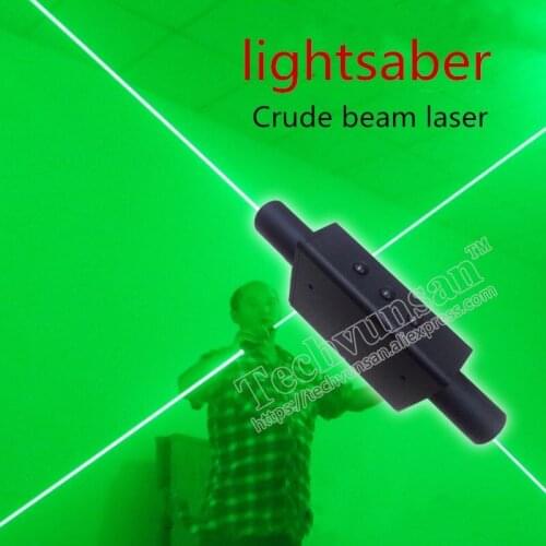 Stage laser show Mini Dual Direction Green Laser Sword For Laser Show 532nm 200mW Double-Headed Wide Beam Laser Party Supplies