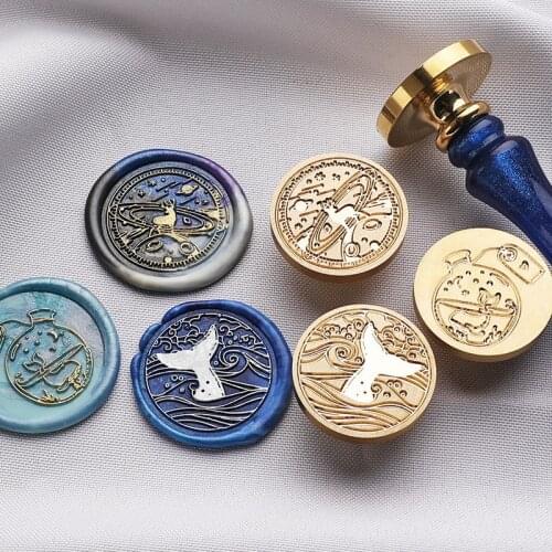 Sealing Wax Seal stamp Classic Diy Retro Metal Card making Wax seal Stamp Handcrafts Wedding Invitations Tools