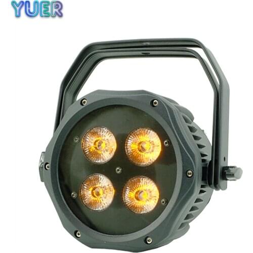 LED High Quality Waterproof Par Light 4X18W RGBWA-UV 6IN1 Outdoor Beam Light DMX512 Stage Effect Light DJ Disco Bar Lighting