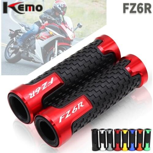 For YAMAHA FZ6R FZ 6R fz6r 7/8" 22mm Universal Motorcycle Accessories CNC Aluminum Handlebar Hand Grips Handle Bar End Grip