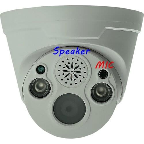 WIFI Wireless AP Integrate MIC Speaker 5MP IP Dome Camera XM550AI+SC5335P Infrared Two-Way Audio 8-128G SD Card XMEYE ICsee P2P