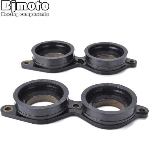 4PCS Motorcycle Carburetor Interface Adapter Intake Manifold for Honda CBR600RR 2007-2015 CBR600RRA 2009-2010 91301-MFJ-000