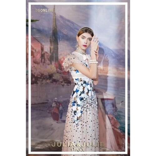 African Lace Fabric 2021 High Quality Lace Nigerian Tulle Sequence Lace Fabric Bride French Lace Fabric MJ3531