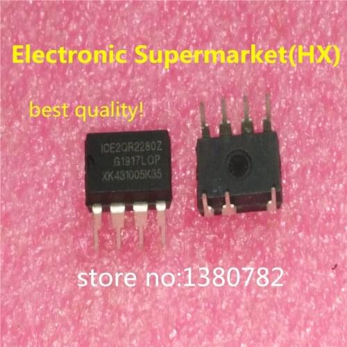 Free Shipping 50pcs/lots ICE2QR2280Z ICE2QR2280 ICE2QR22 DIP-7 IC In stock