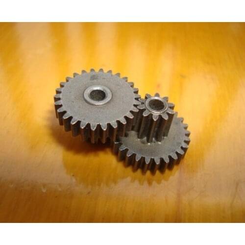 Free shipping/0.5m gear/5pcs powder metallurgy dual motor spur gear 10T-26T 0.5M 2.5mm R hole /Meat Grinder Parts etc