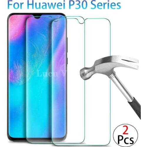 Case for huawei p30 lite cover tempered glass on p 30 light p30lite coque screen protector huawey huwei hawei huaweip30 safety