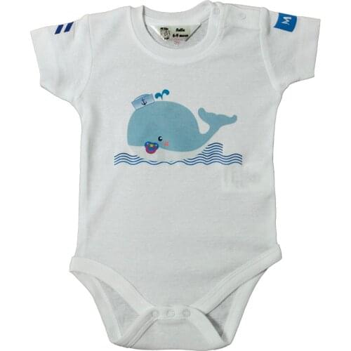 Baby short sleeve Body from 6 months to 12-18 months Unisex