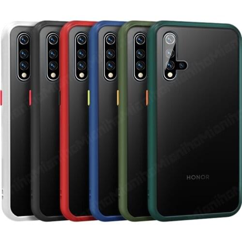 For Huawei Nova 5T Case Cover Shockproof TPU Bumper Matte Clear Armor Back Cover Nova 5 T 5i 6 7 SE Pro 3i 7i Phone Case Nova 5T