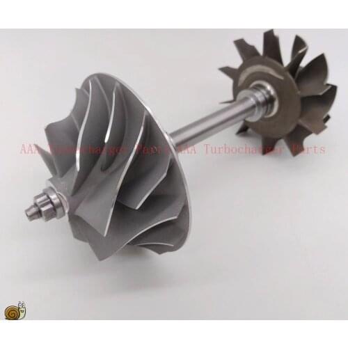 HX40W Turbine wheel 64x76mm,10blades,compressor wheel 60x86mm 7/7,Turbo parts rebuild kits supplier AAA Turbocharger Parts
