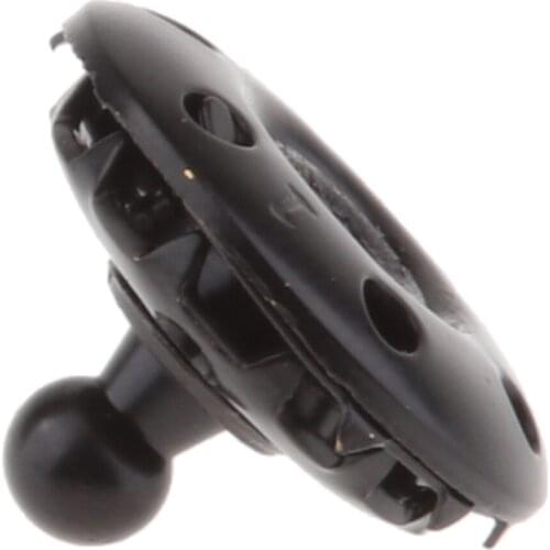 Marine Boat Yacht Canvas Snap Fastener Button, 3/8 inch Diameter Black Chrome