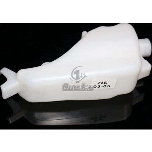 Motorcycle After Water Coolant Over Flow Bottle Overflow Reservoir Tank Radiator Tank For YAMAHA R6 2003 2004 2005