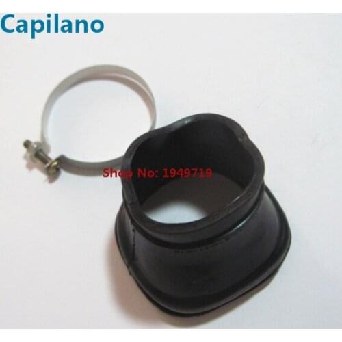 Motorcycle AX100 carburetor air filter intake pipe joint interface manifold for Suzuki 100cc AX 100 spare parts
