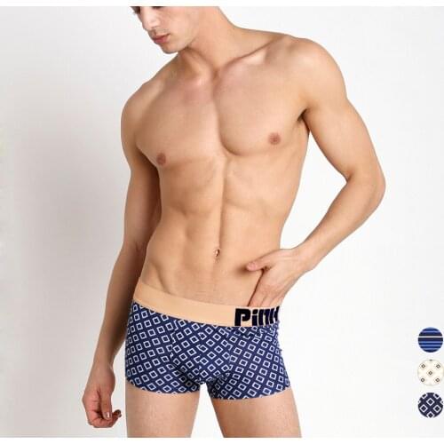 2019 new arrival brand Pink Hero cotton underwear mens boxers Classic Mens Underwear Boxer shorts Sexy Underwear Men Underwear