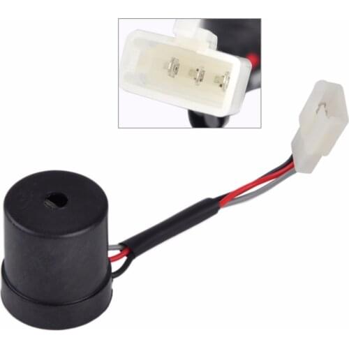 DWCX New Car Black 3 Wire 3 pin Round Turn Signal Relay Blinker Flasher fit for GY6 50cc 125cc 150cc 250cc Moped Scooter ATV