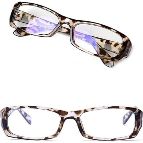 Anti-blue Transparent Small Square Glasses Men Computer Optical Glasses Gaming Frame Women Anti Blue Ray Eyeglasses