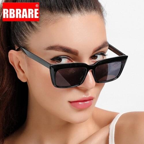 RBRARE Retro Cat Eye Sunglasses Women Vintage Square Sun Glasses for Women/Men Luxury Brand Eyeglasses Women Oculos De Sol Mujer