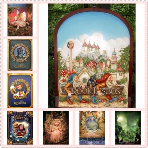 Full Square/Round drill DIY diamond Painting Efteling park Cross Stitch Diamond Embroidery Mosaic Rhinestone home Decor LG2077