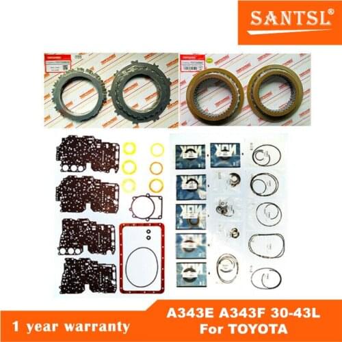 A343E A343F 30-43LE Automatic Transmission Repair Kit For Toyota Kia Lexus Hyundai