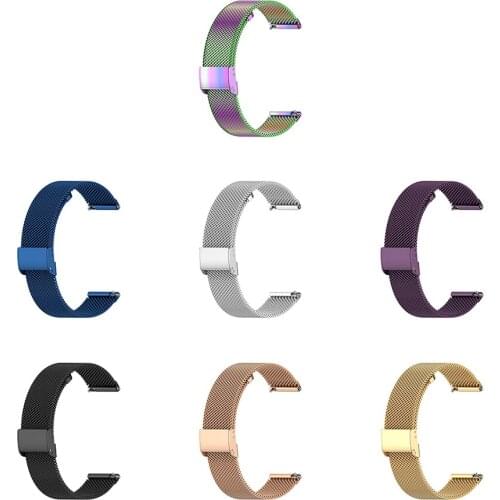 Luxury 20MM Milanese Strap Mesh Magnetic Watch Band For Samsung Galaxy Watch 42mm